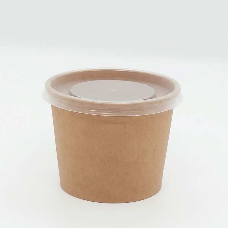 גביע נייר קראפט למרק 12OZ